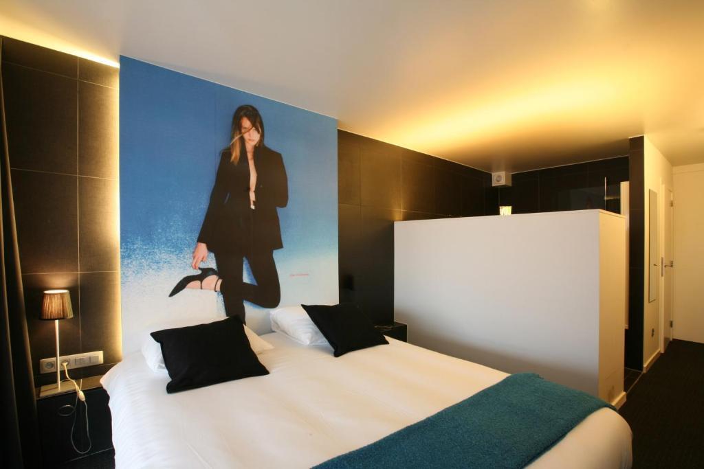 Hotel De Groene Hendrickx Hasselt Oda fotoğraf